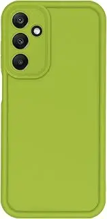 [Puxicu] Slim Case for Samsung Galaxy A25 5G, Enhanced Camera Protection, Shockproof Skin-Friendly Touch Soft Case Cover for Samsung Galaxy A25 Phone, Avocado green