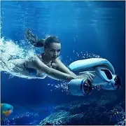 Underwater Scooter, Underwater UAV Self-propelled Diving Booster Snorkeling Propeller for Scuba Diving