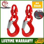 10mm Hammerlock + Eye Sling Hook Safety Chain Caravan Trailer Connector 3.15T AU