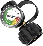 Leak Detector - Propane Tan-k Gauage -ne Gauge Leve-l Indicaator | Le-ak is Detected Pressure Meter for Rv | Tank Level Indicator for Quick Connection and Hassle