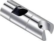 Adjustable Shower Holder, Chrome ABS Design, 19-25mm Slide Bars