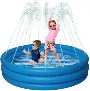 NEOROD 3 Layers Splash Pad, Sprinkler Play Mat Water Storage Pool Inflatable