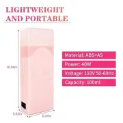 NEW -Roll On Wax Cartridge Heater -Pink- With one Honey depilatory wax!