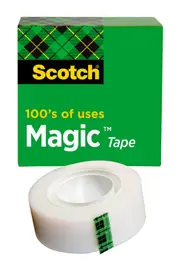 3M Scotch Magic Tape 810 18mmx33m Boxed Pack of 12 GNS-26105