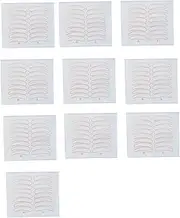 Perfeclan 10x Double Eyelid Tape Stickers,Eyelid Lifter Strips,Invisible,Self Sweatproof Double Sided Eye Lift Strips Eye Lift