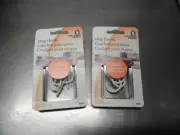 12 - HELPING HAND 50403 White Mug Hooks - 12 Hooks 7BP