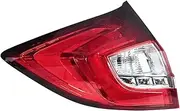 Compatible for Jade 2014 2015 2016 Rear Tail Light Brake Lamp Turn Signal Light Warning Parking Lamp Tail Lamp Assembly Car Light(Outside Left)