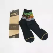 Leatt MTB Socks Unisex L/XL 43-48 Black CoolMax Mid Calf