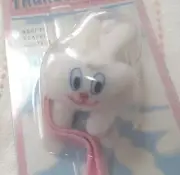 New!! Rodney Alan Greenblat Thunder Bunny plush toy strap Tiny Plush Bunny!!