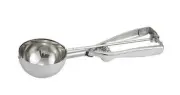 Winco ISS-10 #10 Stainless Steel 3-3/4oz Ambidextrous Squeeze Disher