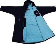Akida Oversized Changing Robe/Swim Parka,Waterproof Surf Poncho Warm Coat Jacket,Quick Dry Wetsuit Changing Towel.