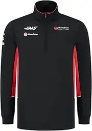 CMC Motorsports Haas Racing F1 2024 Team 1/4 Zip Fitted Sweater