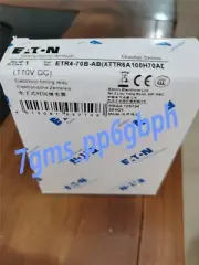 1 PCS NEW IN BOX EATON Muller Time Relay ETR4-70B-AB