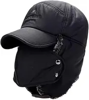 [WITHMOONS] Winter Warm Trapper Aviator Hat Windproof Earflaps Cap CW00313