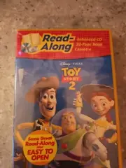 Toy Story 2 Read Along Disney Pixar 2000 With Book CD and Cassette Collectible