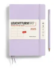 [LEUCHTTURM1917] Weekly Planner Medium Notebook 2025 in Lilac