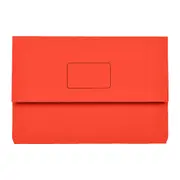 Marbig Slimpick Foolscap Document Wallet Red