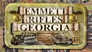 Emmett Rifles Georgia CSA State American Civil War theme LARGE Iron on patch