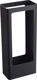 Yamazaki 4929 Slim Standard, Black, Approx. W 8.7 x D 4.7 x H 19.7 inches (22 x 12 x 50 cm), Tower, Removable Water Basin, Height 19.7 inches (50 cm), Stable