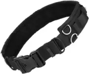 Outdoor Adjustable Waist Strap Belt with D-Rings for Hanging Tripod Camera Case