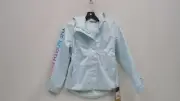 THE NORTH FACE NF0A82TBLV5-M GIRLS ANTORA RAIN JACKET SKYLIGHT BLUE SIZE M (10)