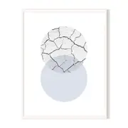 Aesthetic Engagement 3 Framed Wall Art - White