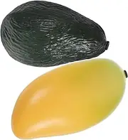 EPIGEIST 2pcs Fruit Shaker Props Fruits Shakers Percussion Instrument Shaker Eggs Musical Instruments Music Instruments Maracas Plastic