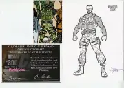 GI JOE #300 MONGOOSE #143 ORIGINAL COVER ART IDW by JAMIE SULLIVAN with COA