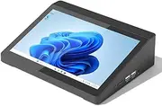 HEIGAOLAPC 10.1 Inch Mini Industrial Built in Touch Screen Windows 10 Pro Celeron N3350 4GB RAM 64GB ROM for Office Point of Sale Bar Warehouse (No Battery)