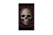 Anne Stokes Oriental Skull Beach Towel 75 x 150 cm