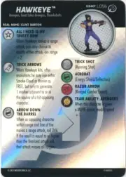 Hawkeye Empyre L056 Marvel Heroclix Legacy Card for Avengers 056 MINT!