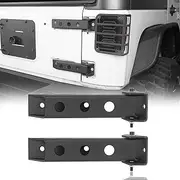 Hooke Road Wrangler Tailgate Hinge Set for Jeep Wrangler JK & JKU Unlimited 07-18