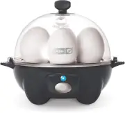 Egg Cooker One-Touch Start with Boiling Poaching Omelette Tray Thermal Sensor