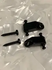USA Seller~2x Black String Tree Roller For Fender Telecaster Stratocaster Squier