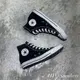 [HYC] CONVERSE-男女休閒鞋M9160C-ALL STAR高筒黑 25CM 裸鞋