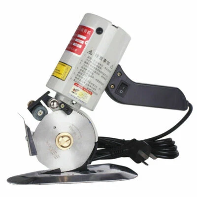 90mm/3.5" Round Blade Electric Cloth Cutter Fabric Cutting Machine Pro Scissors