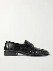 [The Row] The Row - Eel Loafers - Black - IT40 IT 40 Black