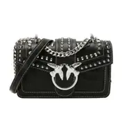 Swallow Sequined Crossbody Bag for Women New Fashion Rivet Shoulder Chain Bags Lady Purses and Handbags Wallet