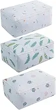 Bedding Containers Large Storage Bag for Quilt Clothes Fabric Drawer Organiser Practical Random Style