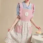 Fashion Kitchen Apron Anti Fouling Cooking Apron Dress Apron Female