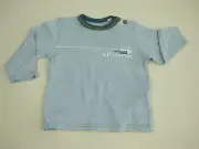 Timberland Baby Boys Long Sleeve New England Shirt Top size 6 months Light Blue