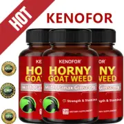 Horny Goat Weed Supplements -IMPROVES PHYSICAL RESISTANCE 3bottles
