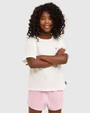 Girls Mia Tee - ARCTIC WHITE - ARCTIC WHITE