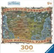 Mario Zucca 300Pc Ravensburger Jigsaw Puzzle Our National Parks NIB