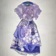 Disney Encanto Isabela Madrigals Purple Princess Dress Costume Size 4-6X NWT