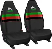 Sperling South Sydney RABBITOHS Official NRL Seat Covers Airbag Compatible
