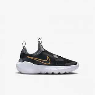 【NIKE 耐吉】運動鞋 童鞋 中童 兒童套腳 FLEX RUNNER 2 PSV 黑 DJ6040-007(3C4762)