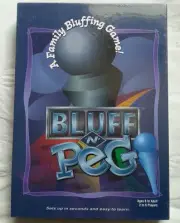 Bluff N Peg A Family Bluffing Game 2002 Sealed