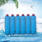 6x Ice Crystal Boxes Cooling Packs Ice Blocks Freezer Blocks for Outdoor Travel