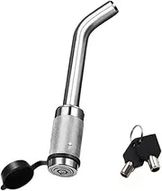 Zerodeko Trailer Hitch Receiver Lock Heavy Duty Theft Hitch Pin Lock with Watertight Design for Car Trailer Hook Secure Your Vehicle from Theft with Durable Construction